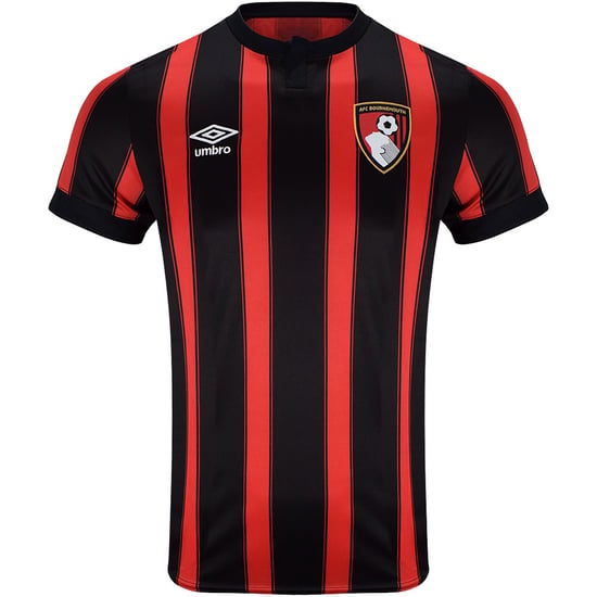 Umbro Childrens/Kids 23/24 AFC Bournemouth Home Jersey (Black/Red)
