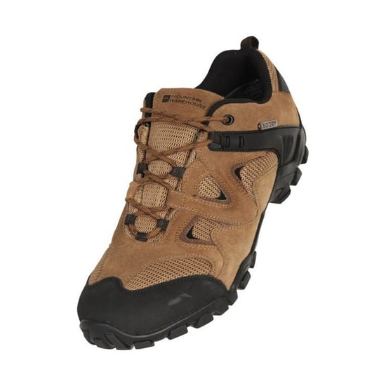 Mountain Warehouse Heren Wulpen Waterdichte Suède Wandelschoenen (Donker Beige) - Image 1