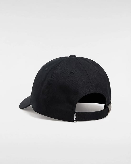 VANS Paxton Curved Bill Jockey Hat in Zwart - Image 3