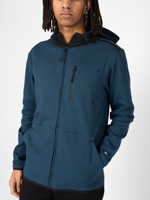 Champion Sweatshirt Full Zip Men's Black