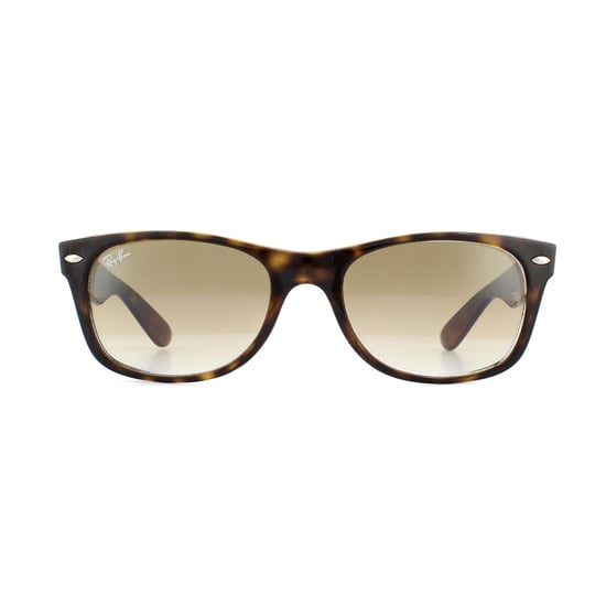 Ray-Ban Sunglasses New Wayfarer 2132 710/51 Light Havana Brown Gradient 52mm