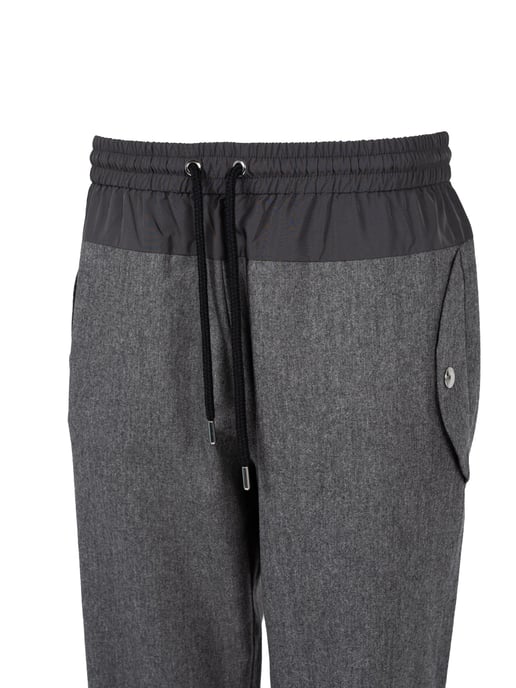 Les Hommes Trousers Comfy Men's Grey
