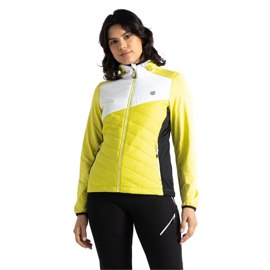 Dare 2B Womens/Ladies Ascending Hybrid Jacket (Yellow Plum/Black)
