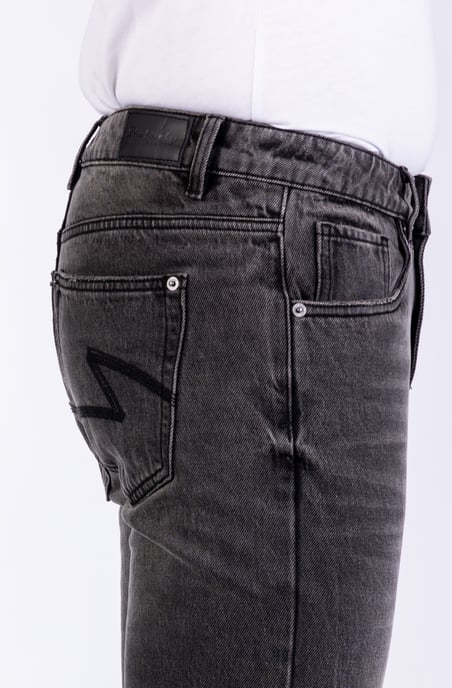 Markus Mens Trousers black Slim Fit