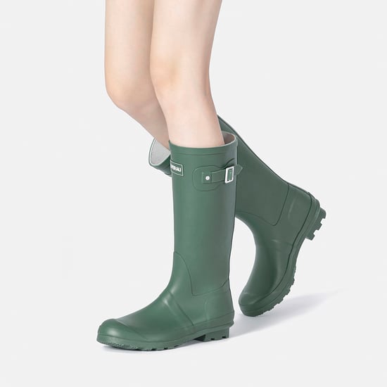 EVER AU Women Goose Tall Gumboots - Olive
