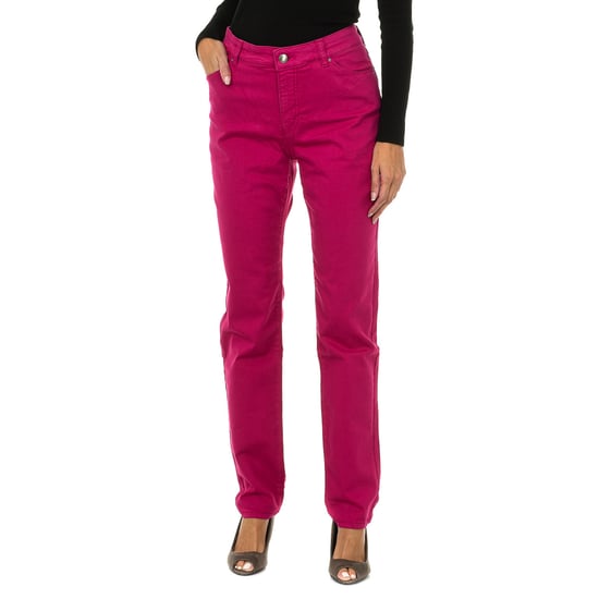 Women's long stretch denim pants 6Y5J18-5D3IZ