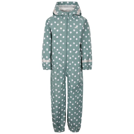 Trespass Childrens/Kids Showery Rain Suit (Teal Mist)