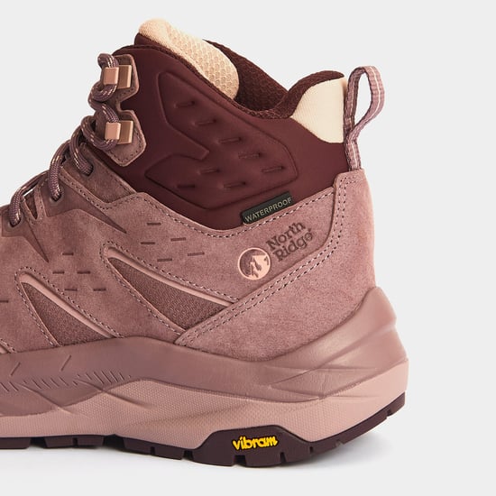 North Ridge Harlow Women's Waterproof Walking & Hiking Mid Boots with Ripstop Upper