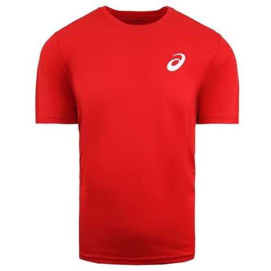 Asics Logo Heren Rood T-Shirt - Image 1