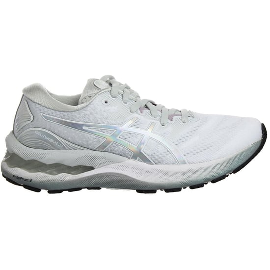 Asics Gel-Nimbus 23 Platina Dames Wit Hardlooptrainers - Image 1