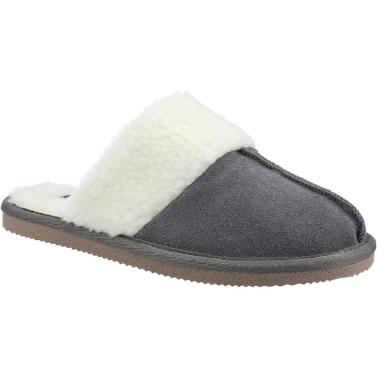 Hush Puppies Dames/dames Arianna Suède Slippers (Grijs) - Image 1
