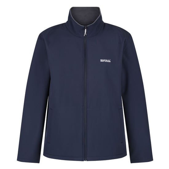 Regatta Mens Cera V Wind Resistant Soft Shell Jacket (Navy)