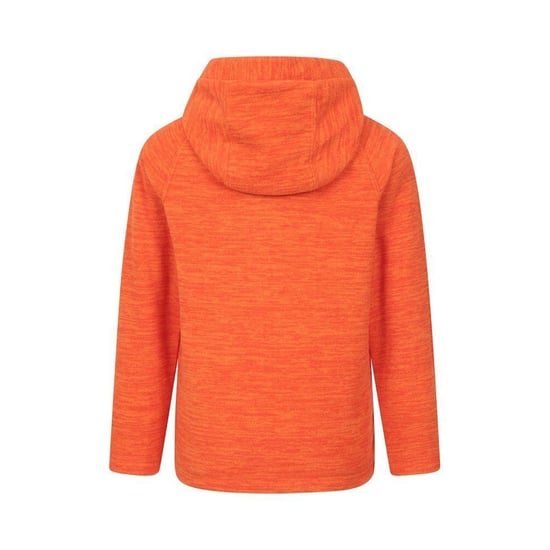 Mountain Warehouse Kinder/Kids Snowdonia Microfleece Full Zip Hoodie (Oranje) - Image 2
