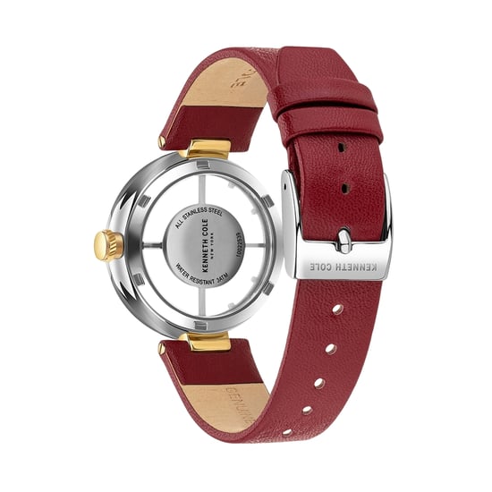 Kenneth Cole Dameshorloge Kwarts Zilver & Goud - Image 2