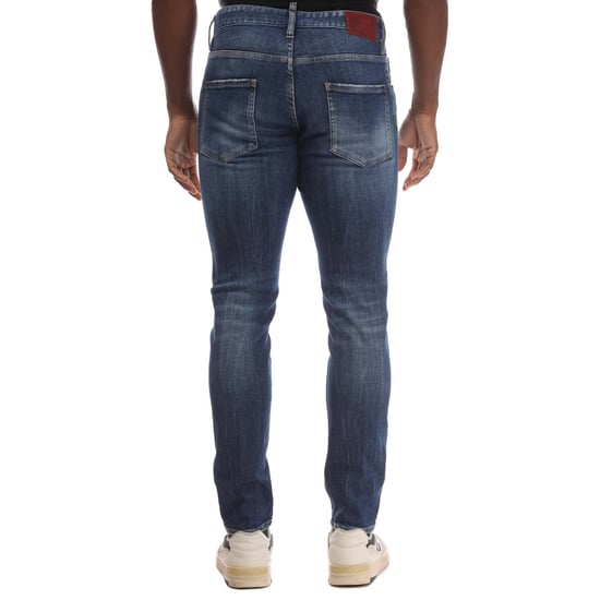 Heren DSquared2 Cool Guy Regular-Fit Jeans in Blauw - Image 2