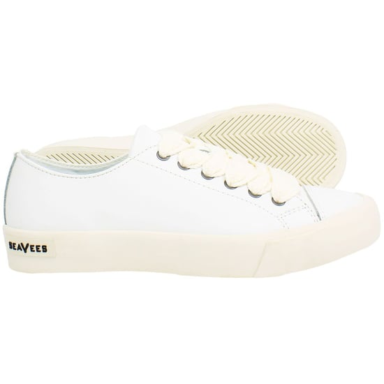 Seavees Crosby Dames Witte Plimsolls - Image 4