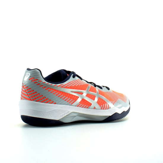 Asics Volley Elite Womens Orange/Grey Trainers