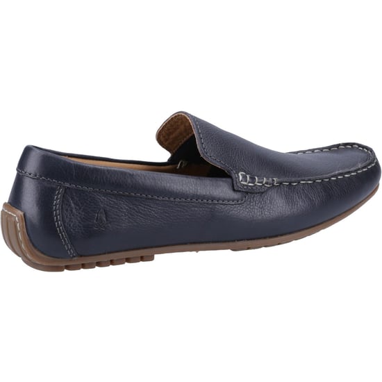 Hush Puppies Ralph Leer Heren Navy Bootschoenen - Image 2