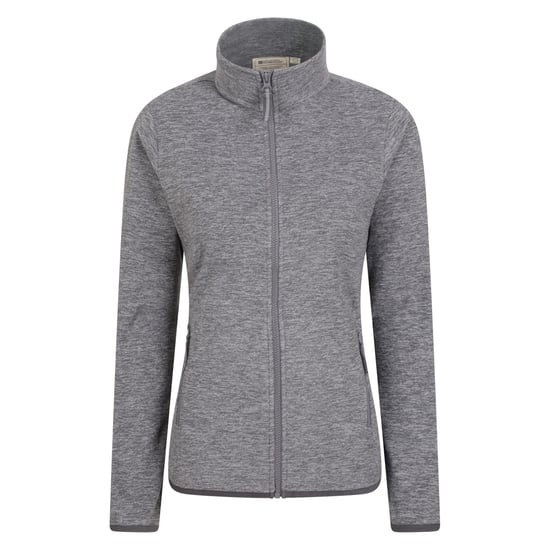 Mountain Warehouse Dames/Dames Snowdon II Melange Full Zip Fleecejack (Grijs) - Image 1