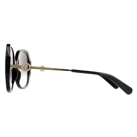 Marc Jacobs Butterfly Womens Black/Dark Grey Gradient 581/S Sunglasses
