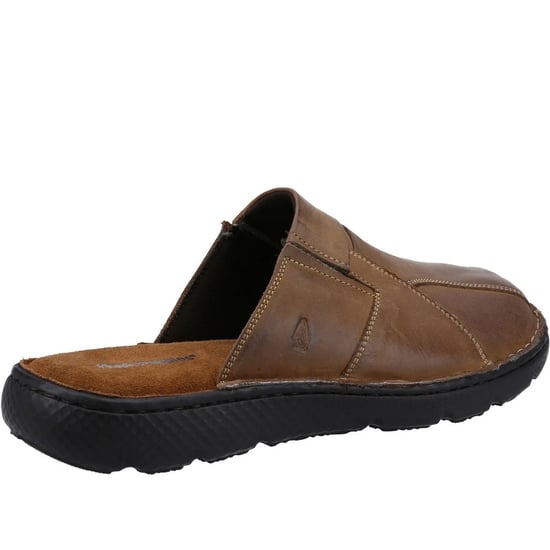 Hush Puppies Heren Carson Leren Muiltjes (Bruin) - Image 4