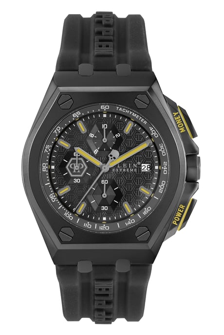 Philipp Plein Plein Extreme Heren Horloge Zwart PWGAA0221 - Image 1