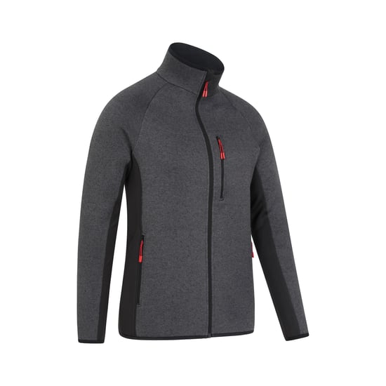 Mountain Warehouse Heren Treston Full Zip Fleecejack (Zwart) - Image 2
