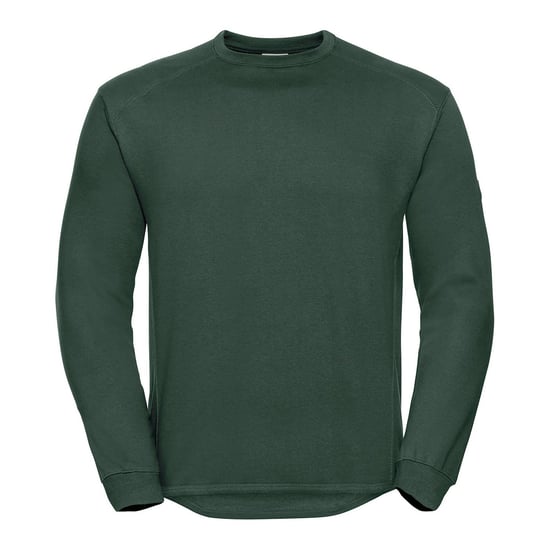 Russell Zwaargewicht uniseks sweater voor volwassenen (Fles groen) - Image 1