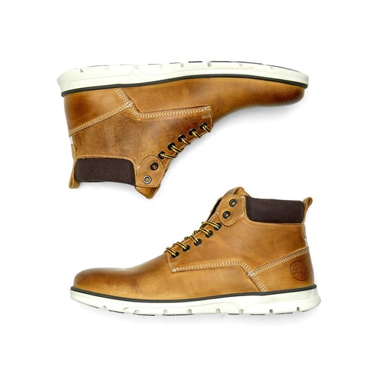 Jack & Jones Sneakers Jfw Tubar Leather Bruin - Image 3