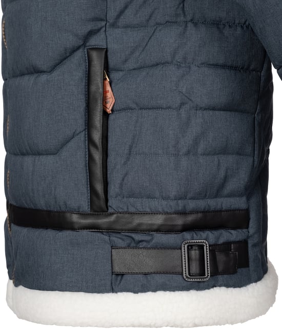 Geo Norway Winterjacke Navy - Image 3