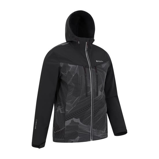 Mountain Warehouse Heren Illuminate II Soft Shell Jas (Zwart) - Image 4
