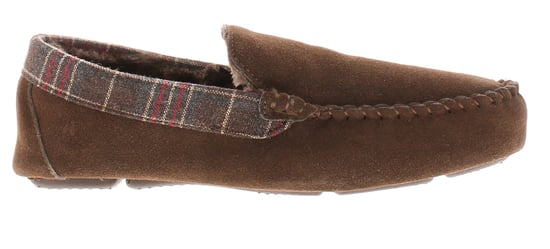 Hush Puppies Andreas Suède Heren Bruine Pantoffels - Image 2