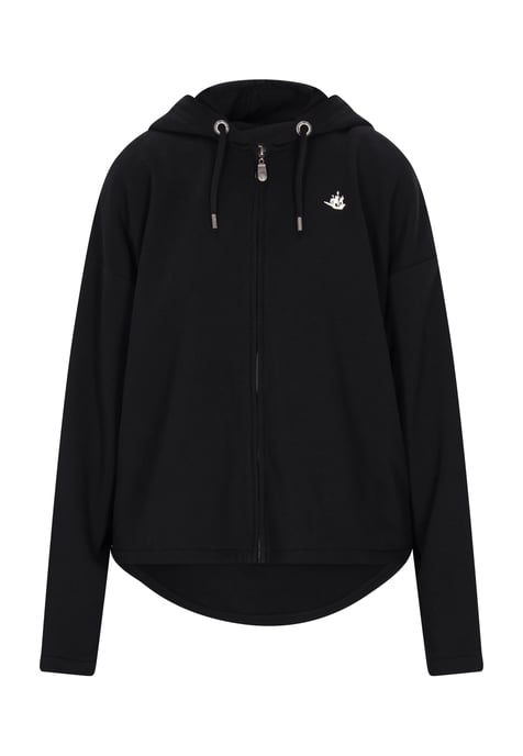 Dreimaster Sweatshirt Dames zwart - Image 1