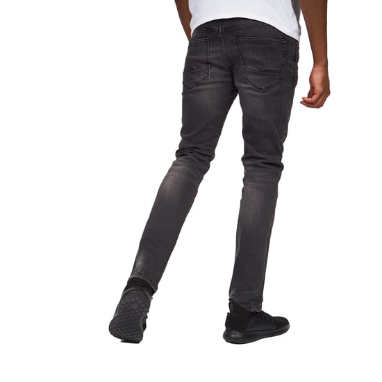 Crosshatch Heren Svelte Stretch Jeans (Donkergrijs) - Image 2