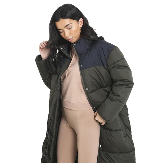 Brave Soul Women's Long Coat Puffer Jacket