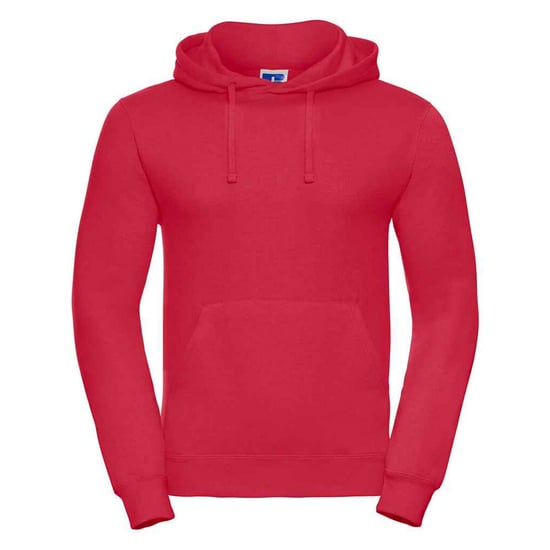 Russell Effen Heren Hoodie (Klassiek rood) - Image 1
