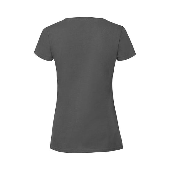 Fruit Of The Loom Vrouwen / Dames Ringgesponnen Premium T-Shirt (Pencil Grijs) - Image 2