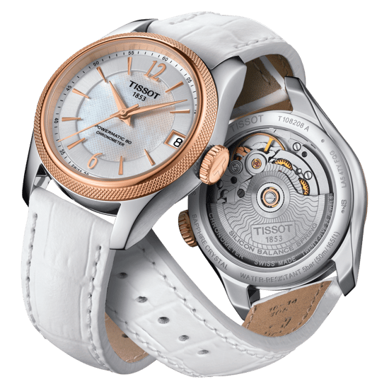 Tissot Ballade Dames Witte Horloge T1082082611700 - Image 3