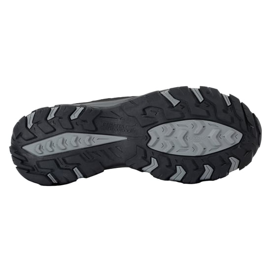 Regatta Mens Holcombe III Walking Boots (Black/Granite)