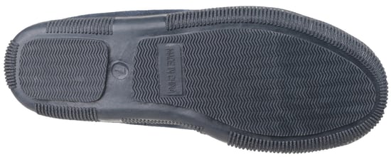 Cotswold Alberta Suède Heren Pantoffels In Marineblauw - Image 4