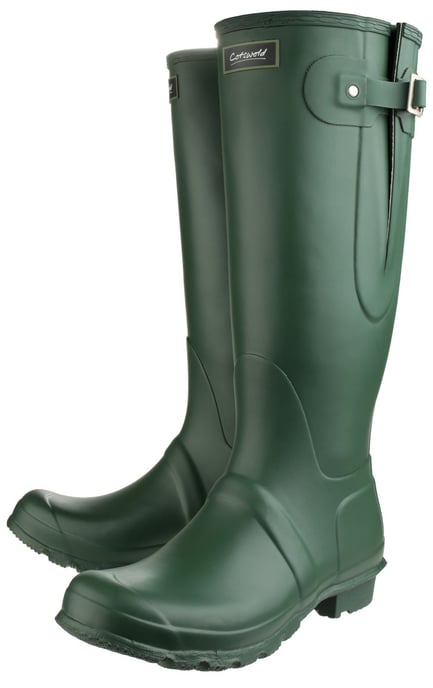 Cotswold Windsor Welly Rubberen Groene Regenlaarzen - Image 5