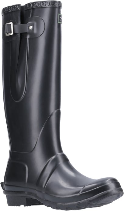 Cotswold Windsor Welly Rubberen Zwarte Regenlaarzen - Image 1