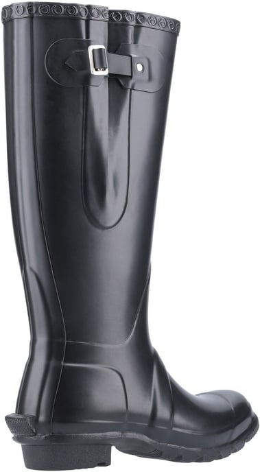 Cotswold Windsor Welly Rubberen Zwarte Regenlaarzen - Image 2