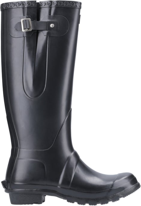 Cotswold Windsor Welly Rubberen Zwarte Regenlaarzen - Image 4