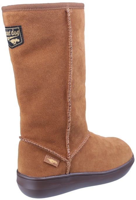 Women's Rocket Dog Sugar Daddy Suede Winter Boots in Chestnut - Image 2