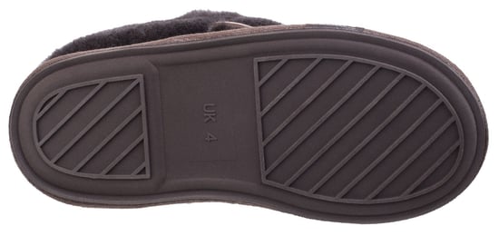 Cotswold Wotton Dameschocolade Slippers Van Leer - Image 3