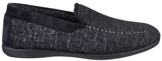 Cotswold Stanley Microvezel Heren Zwarte Pantoffels - Image 4