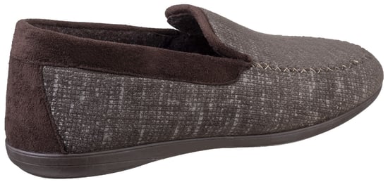 Cotswold Stanley Microfiber Heren Bruine Pantoffels - Image 2
