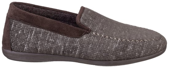 Cotswold Stanley Microfiber Heren Bruine Pantoffels - Image 4