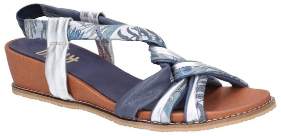 Diamond Elasticated Sling Back Sandal